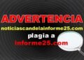 Informe25.com denuncia el plagio de Noticias Candela por parte del sitio fraudulento noticiascandelainforme25.com