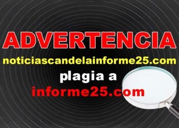 Informe25.com denuncia el plagio de Noticias Candela por parte del sitio fraudulento noticiascandelainforme25.com