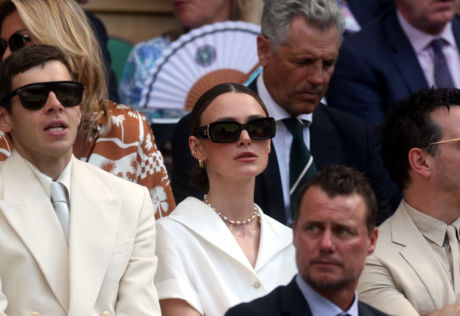 En imágenes: las celebridades que asistieron a la final de Wimbledon