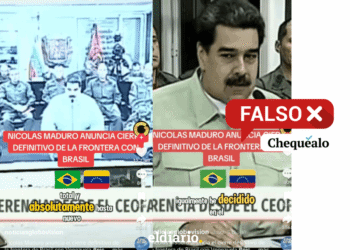 ¿Nicolás Maduro anunció el cierre de la frontera terrestre con Brasil en julio de 2025?