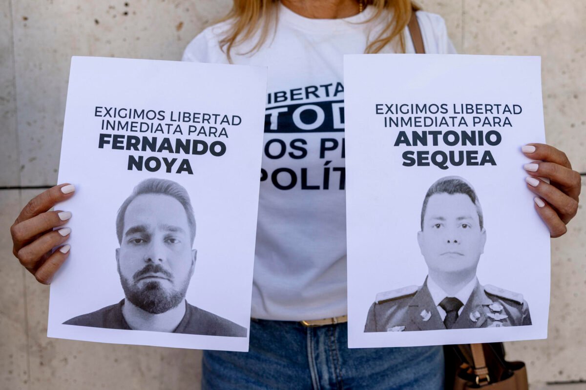 Así transcurren las protestas de Clippve en las sedes de la Nunciatura Apostólica en Venezuela y otras países