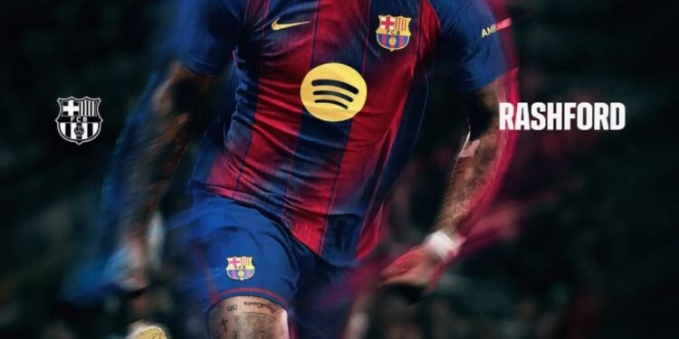 FC Barcelona anunció el fichaje de Marcus Rashford