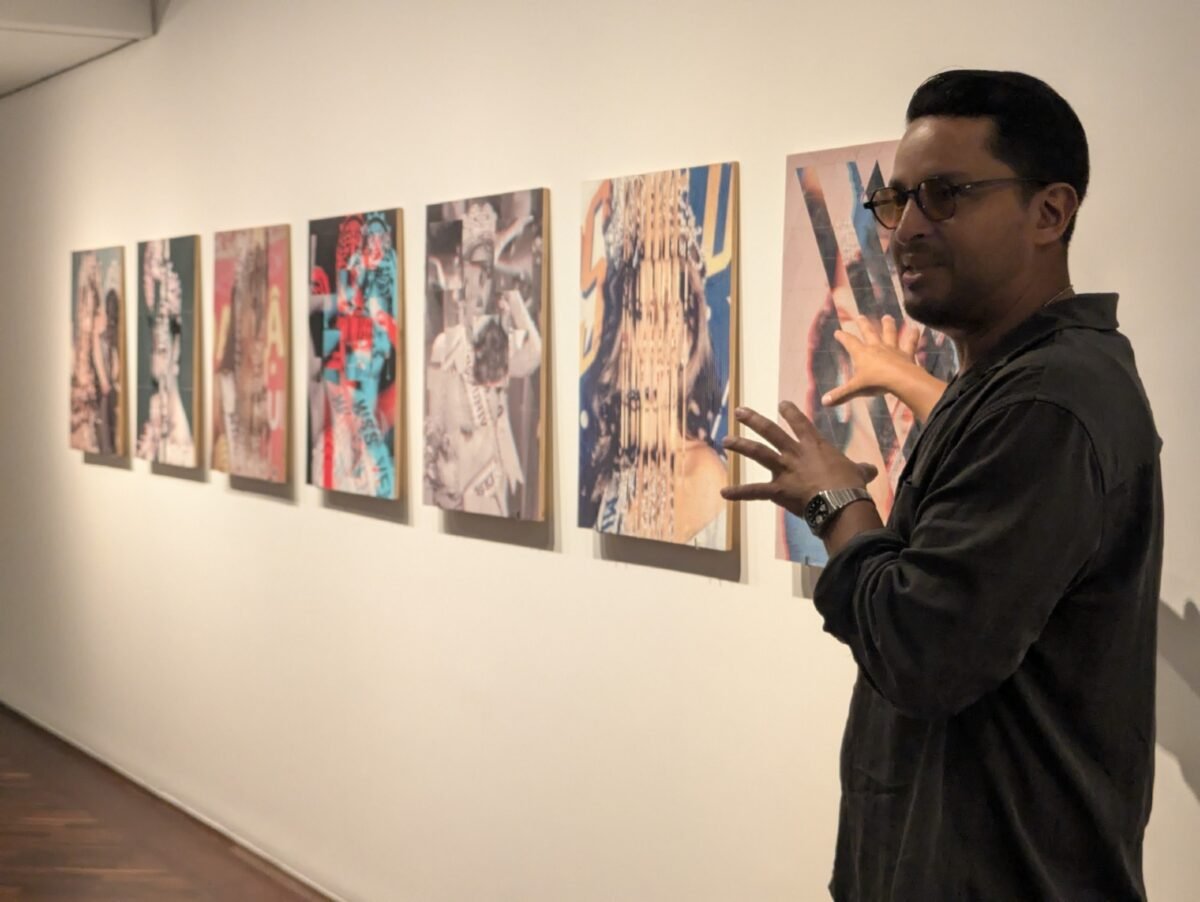 Paul Amundarain recoge en Caracas la huella indeleble de su arte