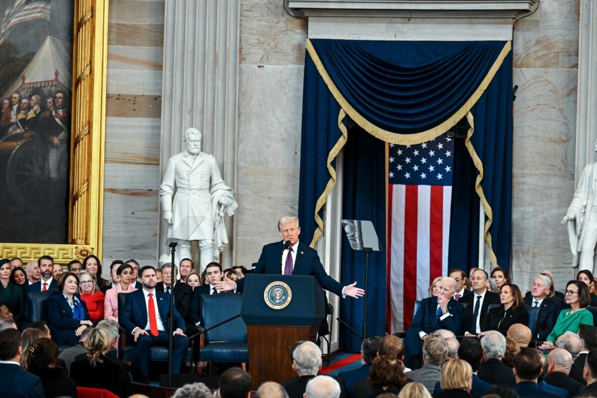 En imágenes: así fue la toma de posesión de Donald Trump como presidente de EE UU