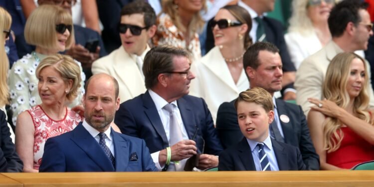 En imágenes: las celebridades que asistieron a la final de Wimbledon