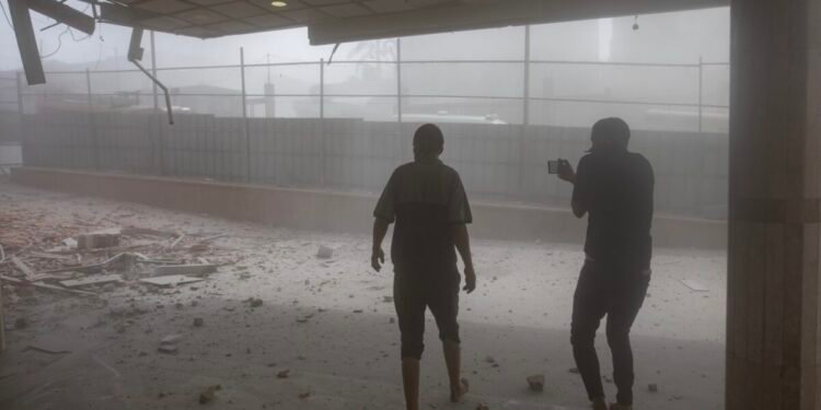 Cinco periodistas murieron durante un ataque israelí en un hospital de Gaza 