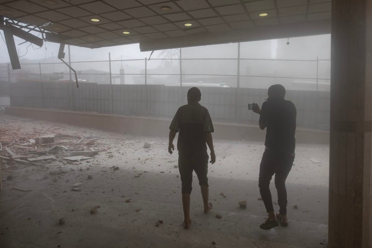Cuatro periodistas murieron durante un ataque israelí en un hospital de Gaza 
