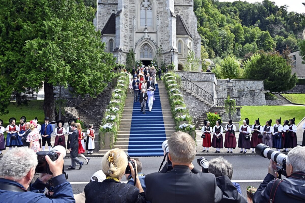 En imágenes: la princesa María Carolina de Liechtenstein se casó con el venezolano Leopoldo Maduro Vollmer
