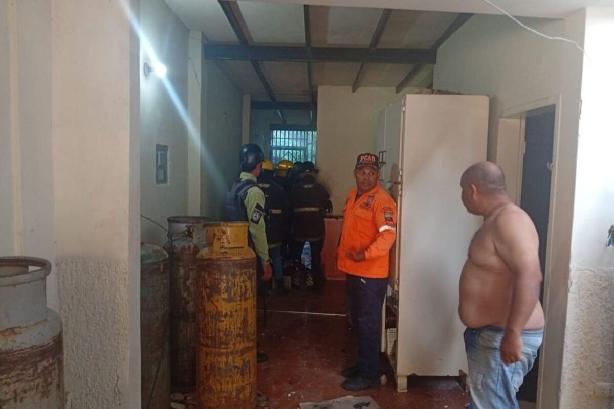 Reportaron cuatro heridos por explosión de bombona de gas en Guárico