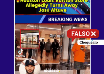 ¿El pelotero venezolano José Altuve fue discriminado en una tienda Louis Vuitton de EE UU?