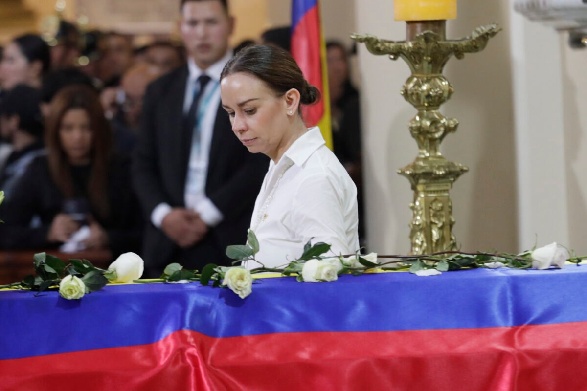 En imágenes:  Colombia le dio el último adiós a Miguel Uribe Turbay