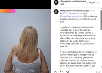 Detuvieron a mujer en Zulia por presuntamente cobrar bonos del Sistema Patria de migrantes y personas muertas