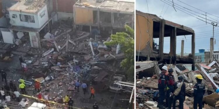Explosión por presunta fuga de gas dejó 12 heridos en Anzoátegui
