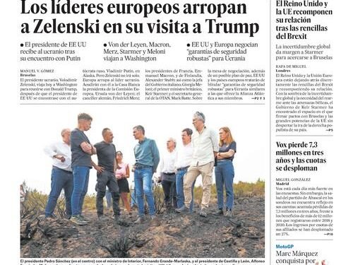 Última hora de la guerra de Rusia y Ucrania, en directo | Zelenski y los líderes europeos celebran una “reunión preparatoria” antes de verse con Trump