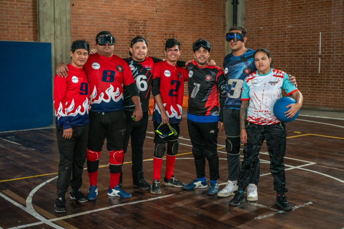 Goalball en Caracas: la historia de un equipo que busca motivar a nuevas generaciones