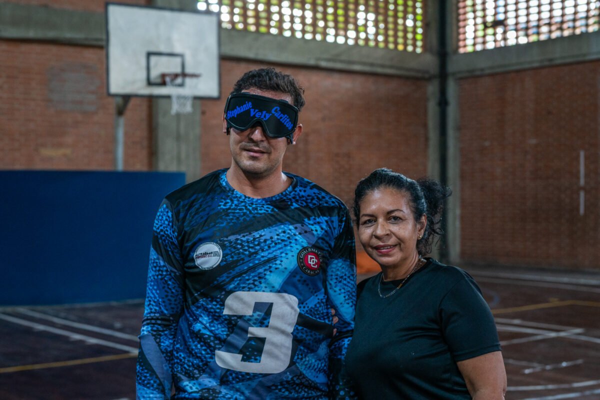 Goalball en Caracas: la historia de un equipo que busca motivar a nuevas generaciones