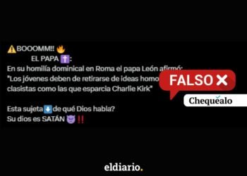 ¿El papa León XIV dijo que los jóvenes deben dejar las ideas homofóbicas como las de Charle Kirk?