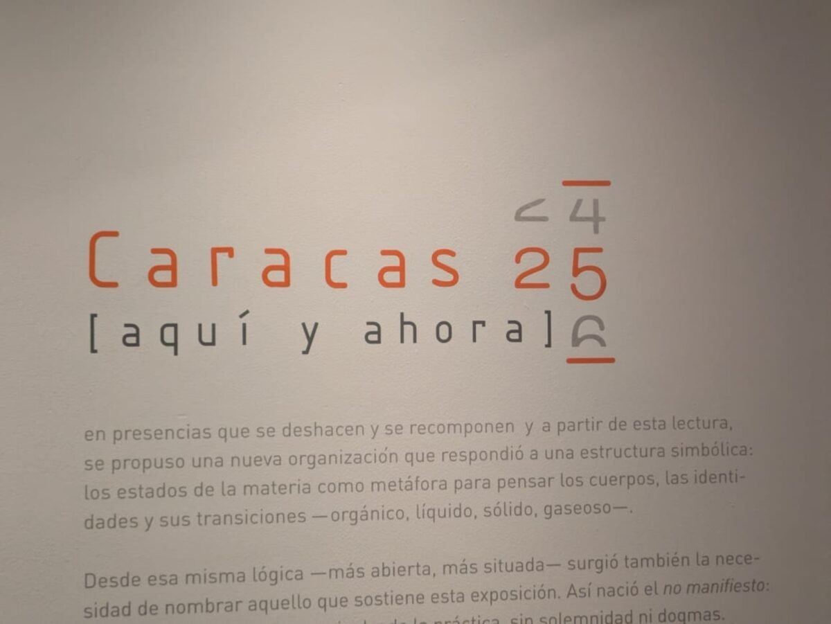 Caracas 25: un grito joven que busca resonar en la escena del arte venezolano