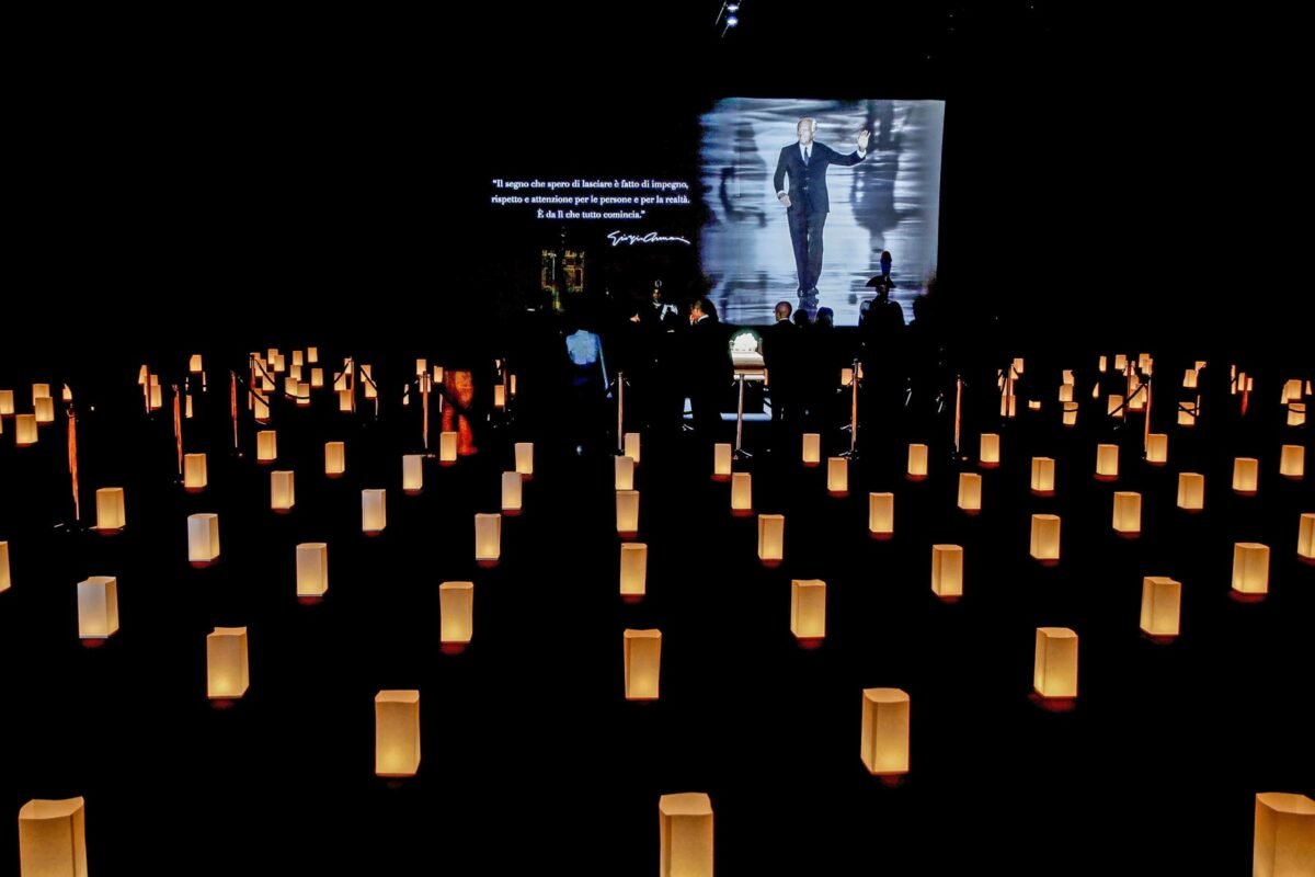Funeral de Giorgio Armani