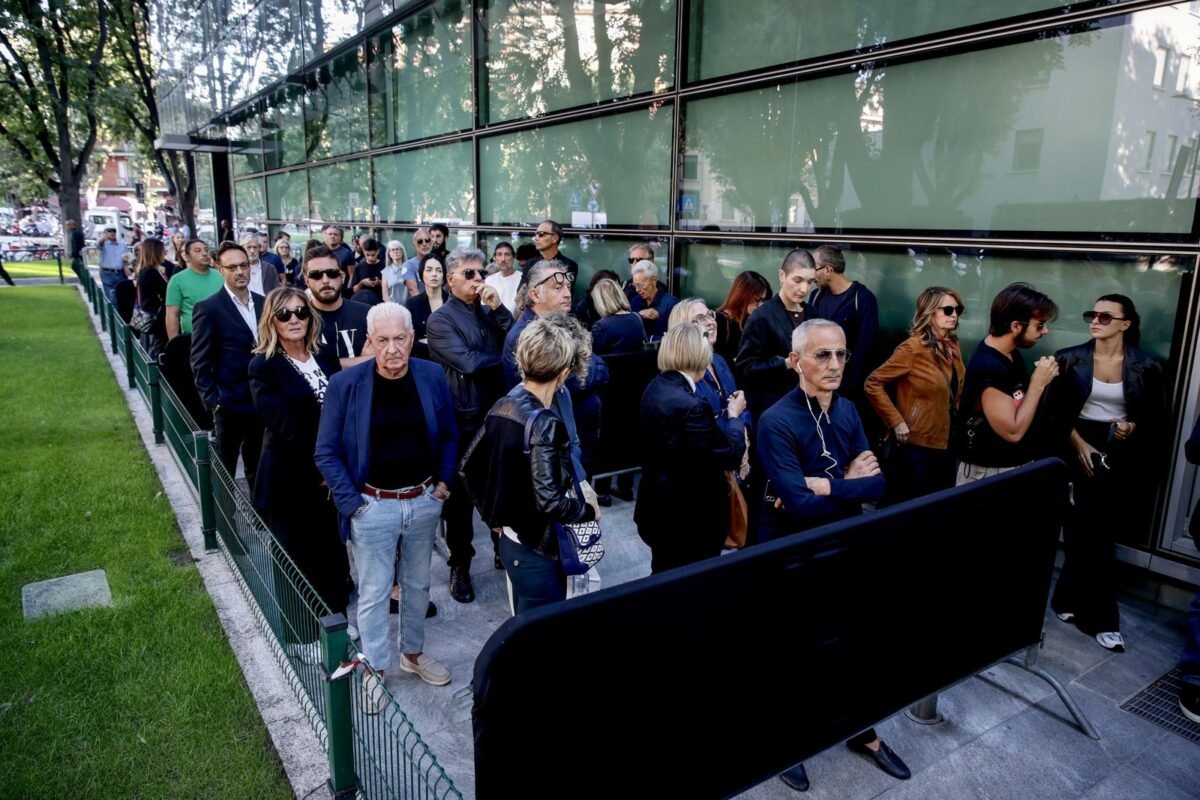 Funeral de Giorgio Armani