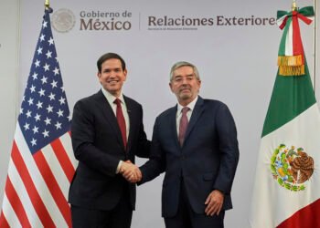 Marco Rubio impone la narrativa de Trump en su visita a México en plena escalada regional