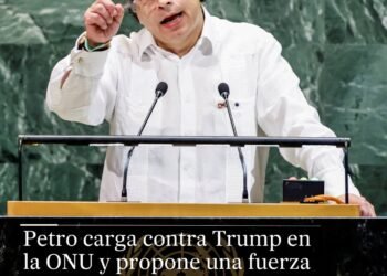 Petro carga contra Trump en la ONU y propone una fuerza especial para detener el genocidio en Palestina