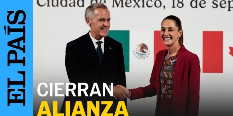 Sheinbaum y Carney cierran filas de cara a las negociaciones del TMEC con Trump