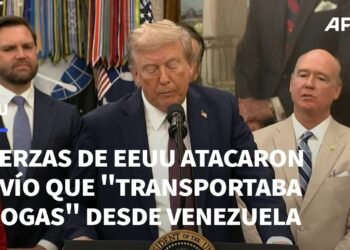 Trump defiende que hay grabaciones de los ocupantes de la lancha de Venezuela atacada que demuestran que eran narcotraficantes