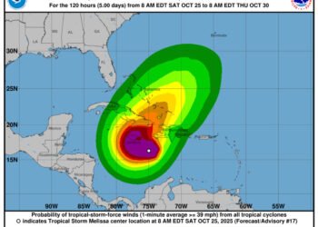Conviasa suspendió temporalmente vuelos a tres países por huracán Melissa