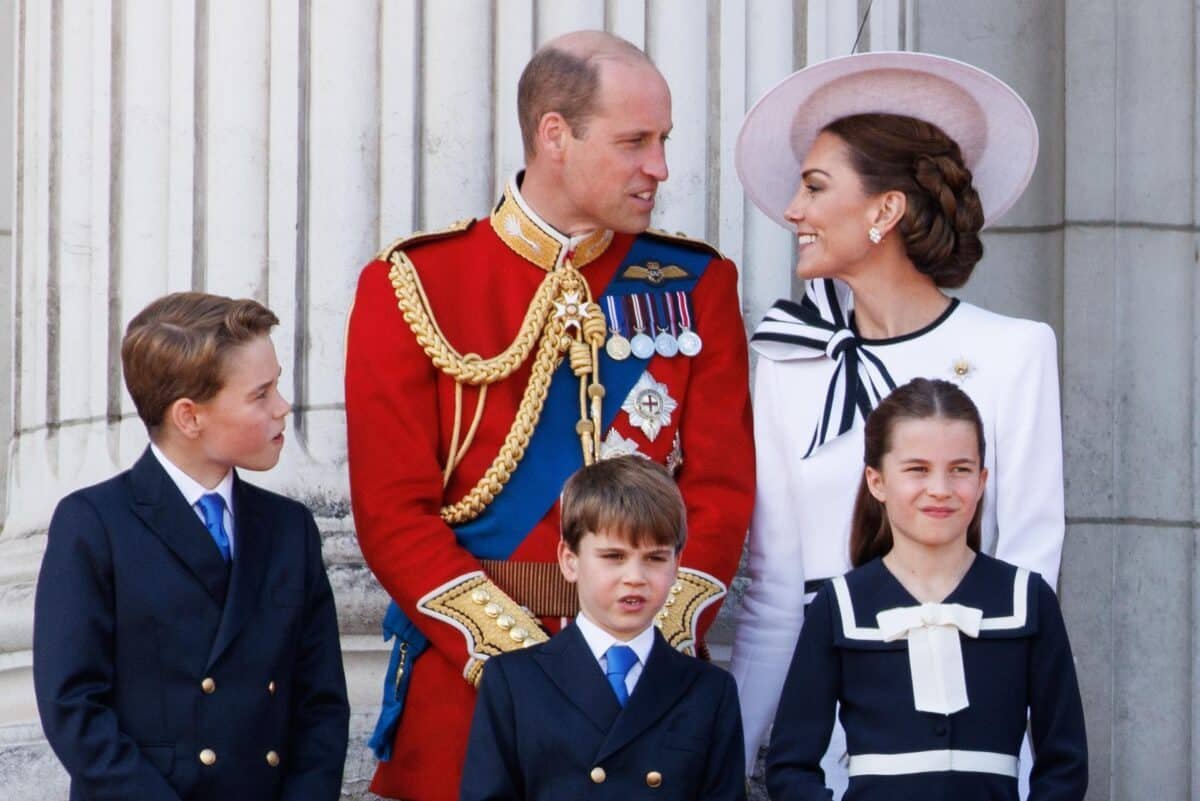 Kate Middleton hizo una aparición pública con la familia real por primera vez tras su diagnóstico