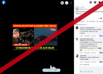 ¿Helicópteros Black Hawk de Estados Unidos sobrevolaron sobre Caracas?