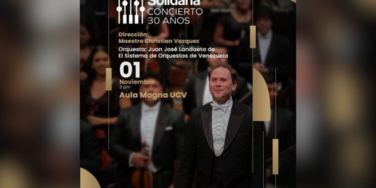Acción Solidaria celebrará 30 años con un concierto benéfico de la Orquesta Sinfónica Juan José Landaeta