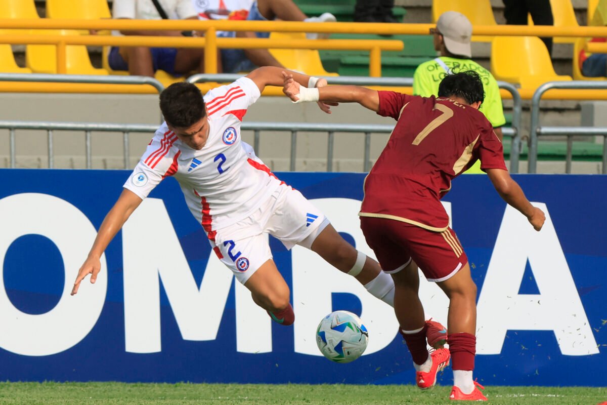 Venezuela goleó a Chile 3-0 y se quedó con el tercer puesto del Sudamericano Sub-17