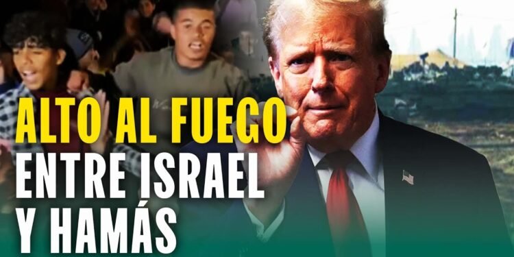 Trump anuncia un alto el fuego en Gaza entre Israel y Hamás