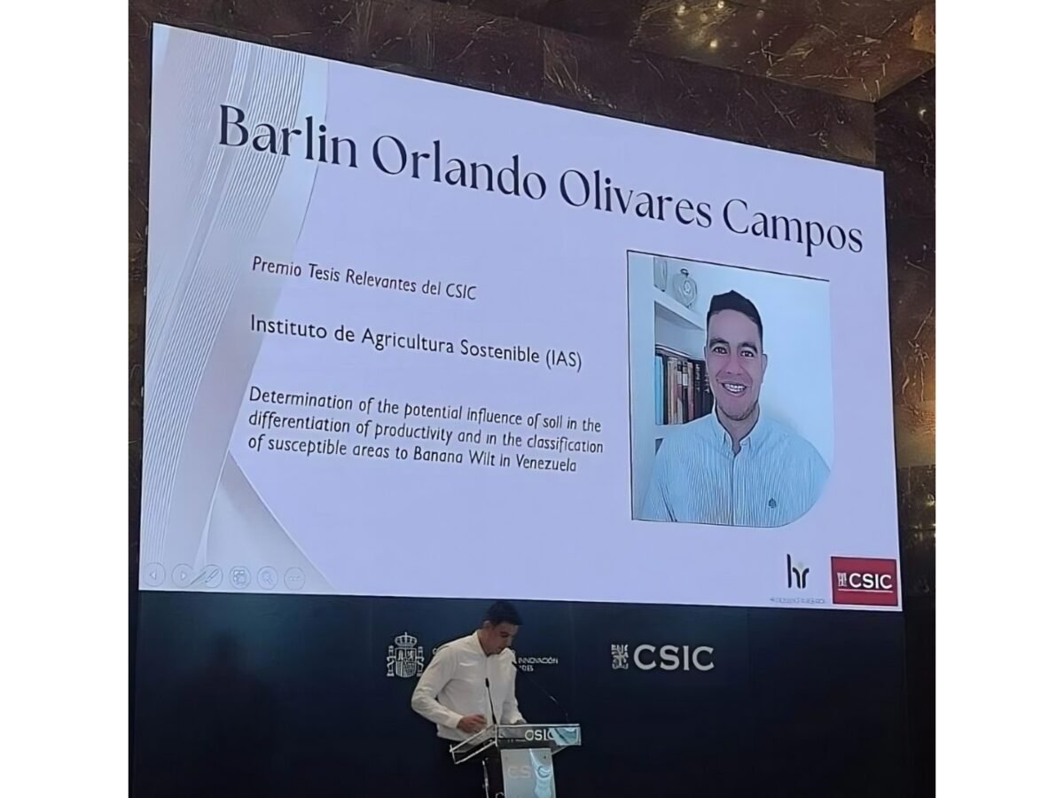 Barlin Olivares: el investigador venezolano que marca pauta en la ingeniería agrícola mundial