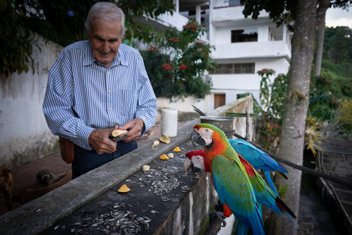 El legado de Vittorio Poggio: el italiano de cuna que se forjó en Venezuela como amante y protector de las guacamayas
