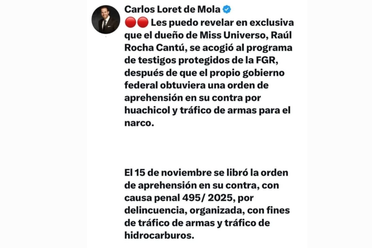 Lo que se sabe de la presunta orden de detención contra el dueño del Miss Universo