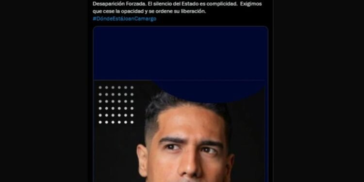 CNP exigió la liberación del periodista Joan Camargo tras más de 48 horas de su desaparición