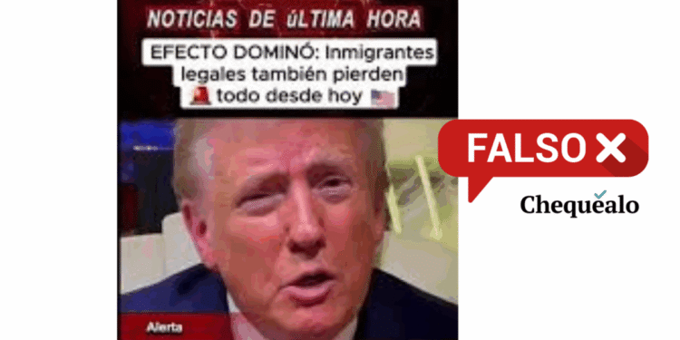 ¿Donald Trump pidió confiscar bienes y congelar cuentas de migrantes?