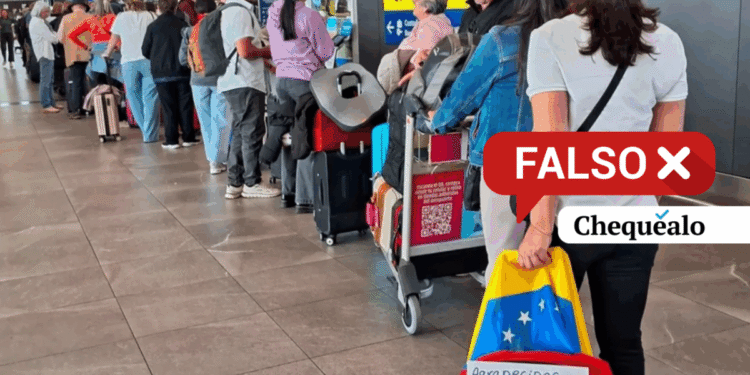 ¿Un grupo de migrantes venezolanos huyó de Chile tras declaraciones del candidato José Antonio Kast?