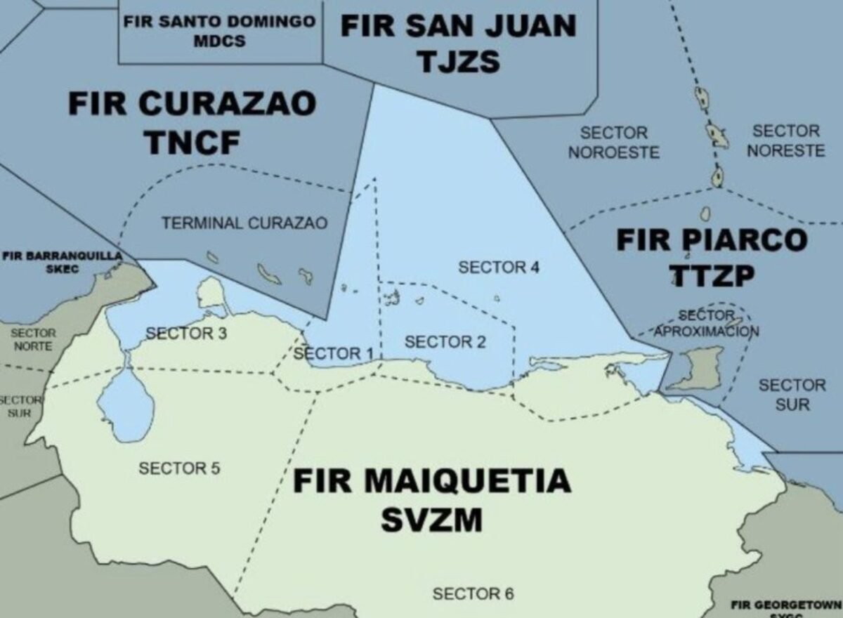 Estados Unidos emitió una alerta aeronáutica sobre el espacio aéreo de Aruba, Bonaire y Curazao