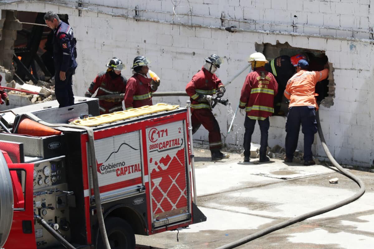 Se registró un incendio cerca del Parque Ítalo Americano