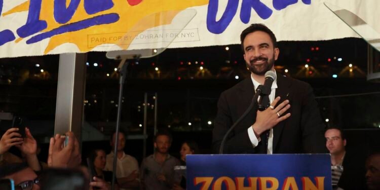 El joven socialista Zohran Mamdani conquista Nueva York con su promesa de cambio frente a Trump