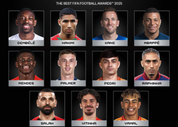 La FIFA reveló los 11 nominados al premio The Best de 2025
