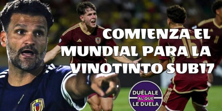 La Vinotinto sub-17 se enfrenta a Inglaterra en su debut mundialista