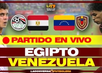 Mundial Sub-17: Egipto y Venezuela empataron 1-1 y abrieron todas las opciones en el Grupo E