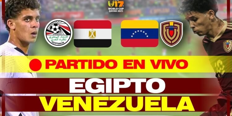 Mundial Sub-17: Egipto y Venezuela empataron 1-1 y abrieron todas las opciones en el Grupo E