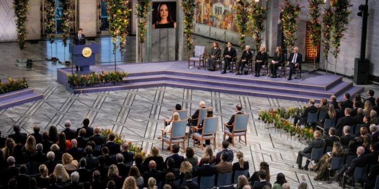 María Corina Machado no participó en el resto de los actos del programa del Premio Nobel