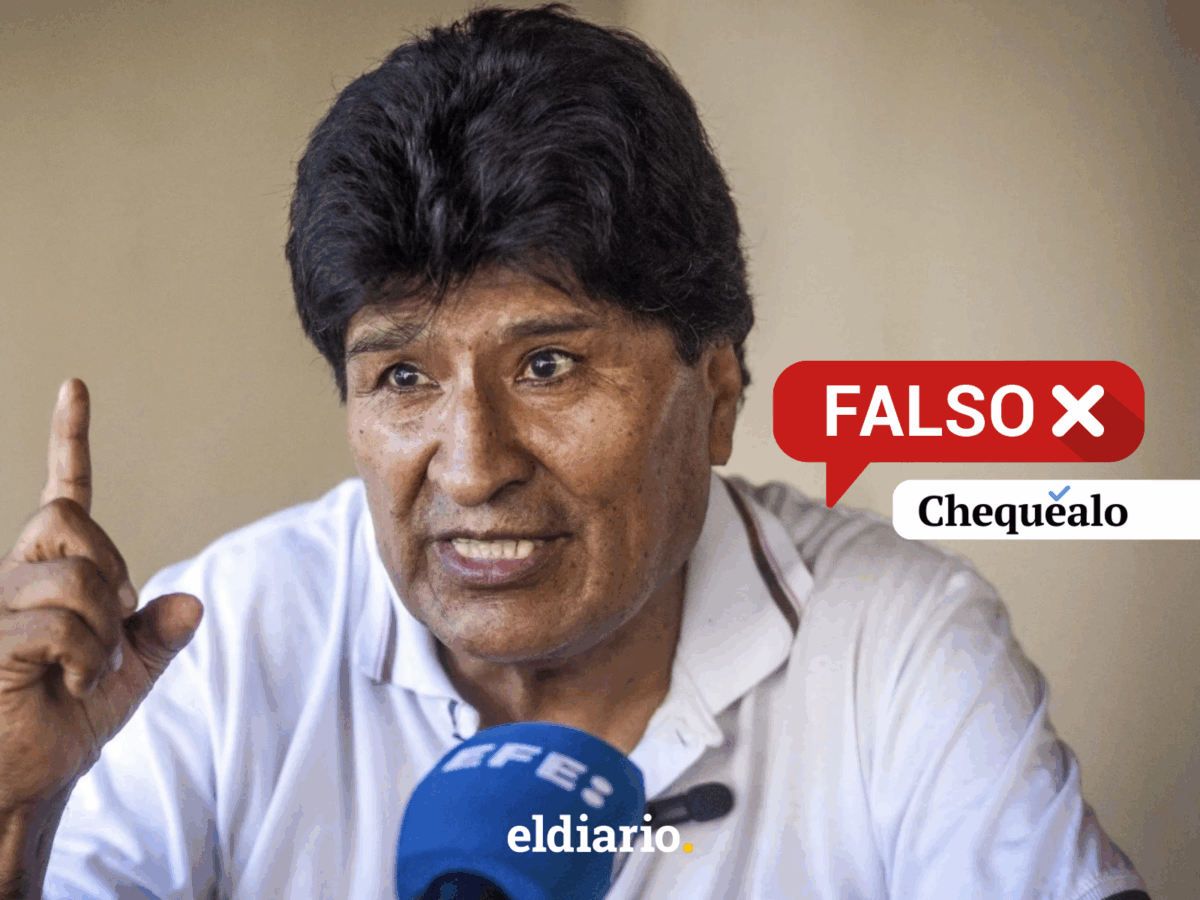 ¿Detuvieron a Evo Morales en un aeropuerto de Bolivia?