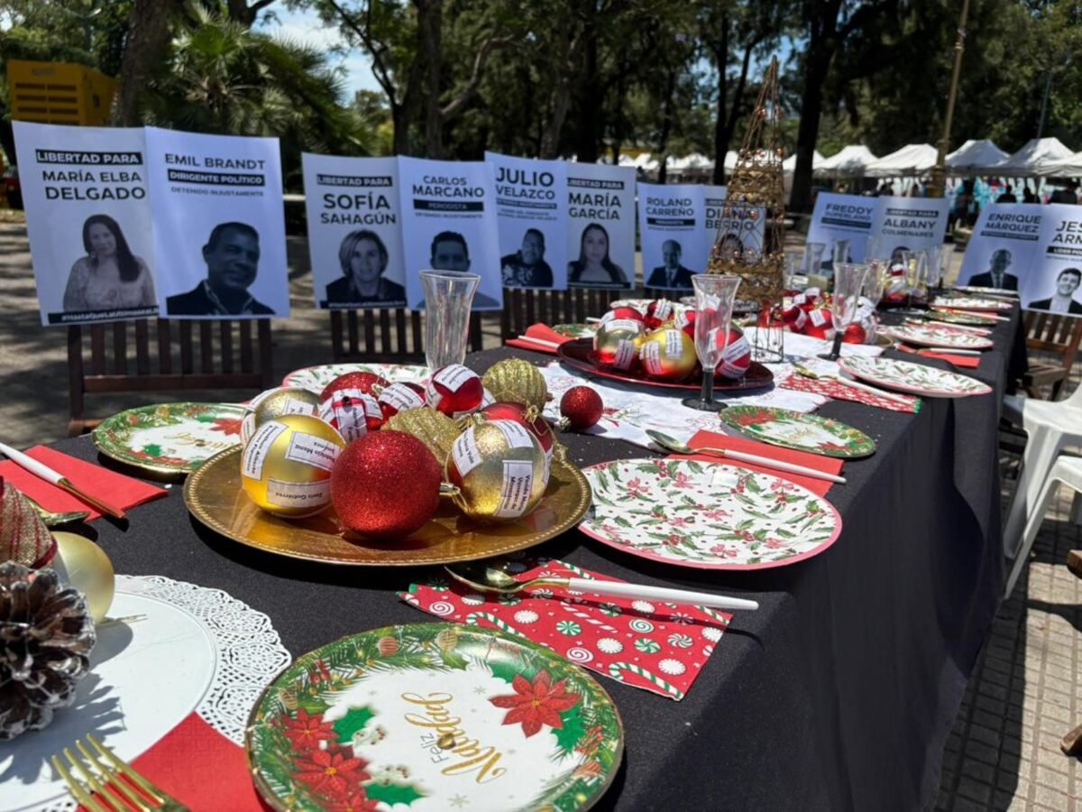 Mesa de los que Esperan: la iniciativa que exige una Navidad sin presos políticos